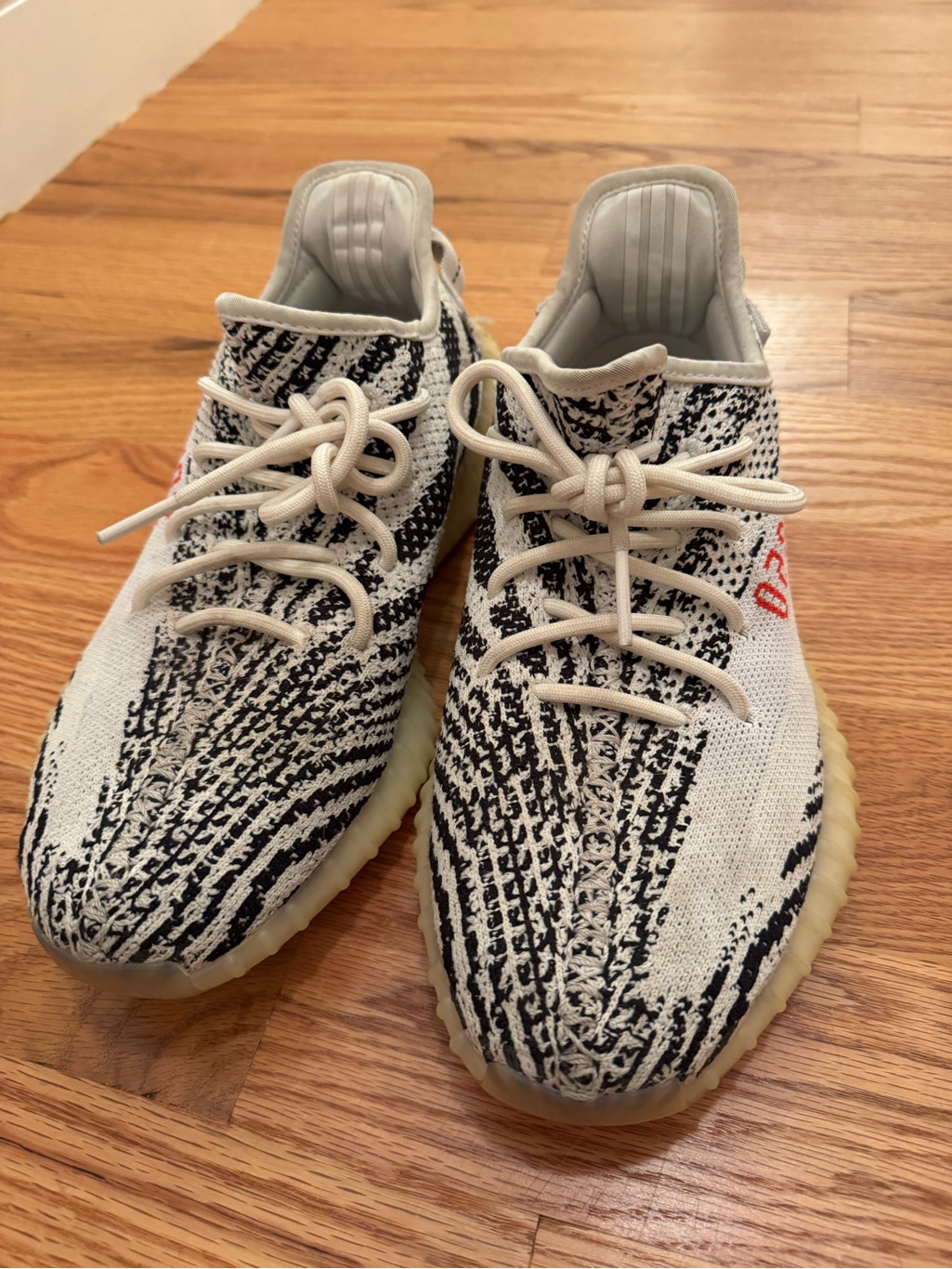 Yeezy Boost 350 V2 Zebra With Cream Sole